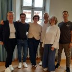 Michael Pelzer, Tabea Backes, Anne Schabinger und Thomas Lind